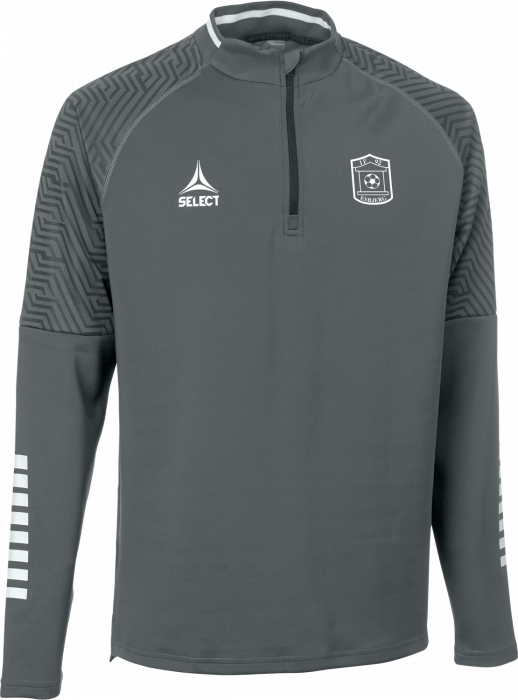 Select - Esbjerg If 92 Træner Half-Zip - Cinzento