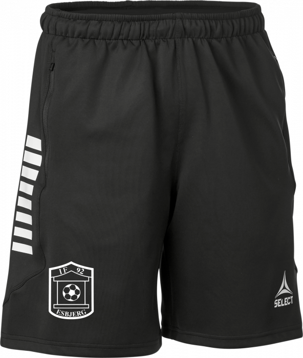 Select - Esbjerg If 92 Træner Shorts - Czarny